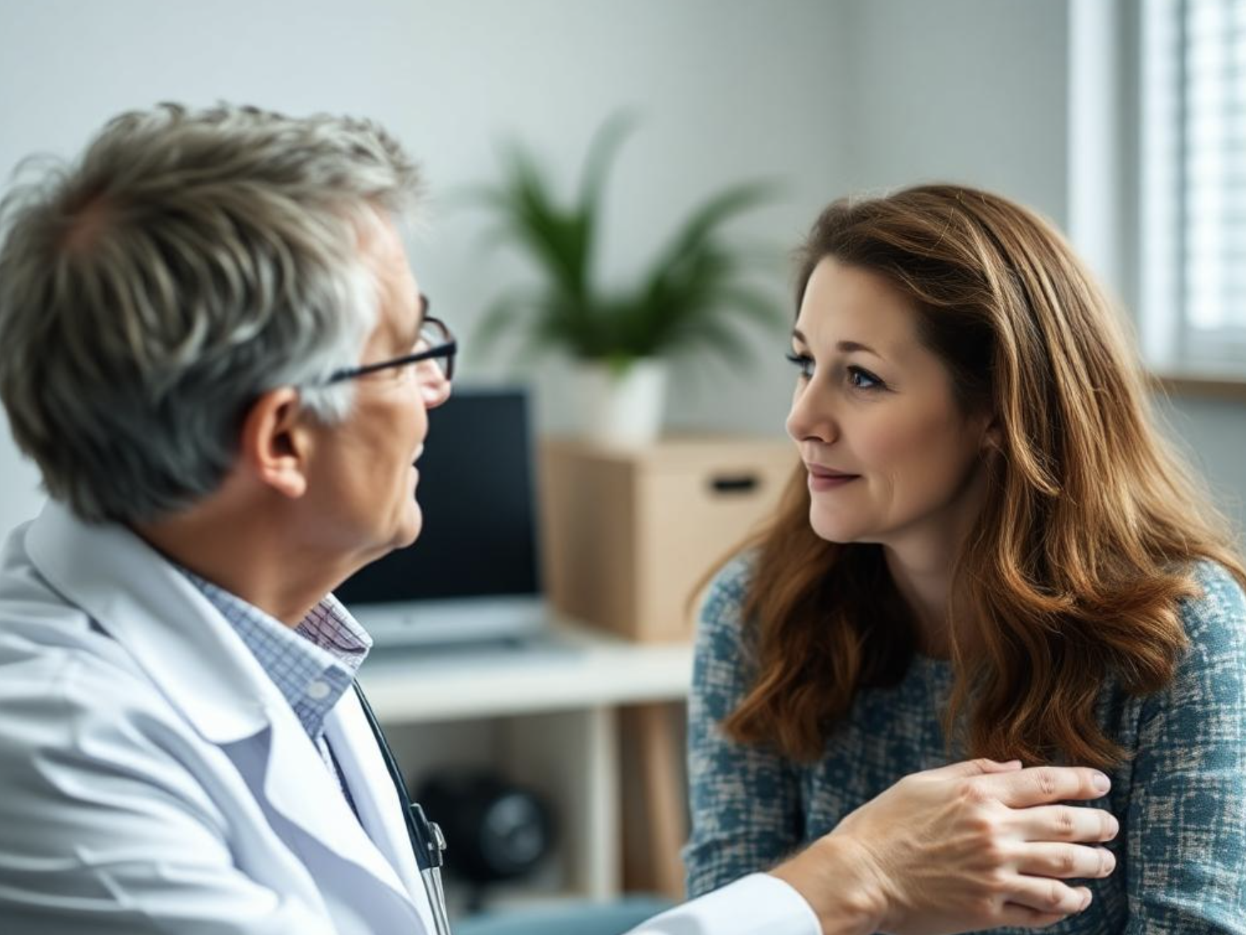 doctor with patient